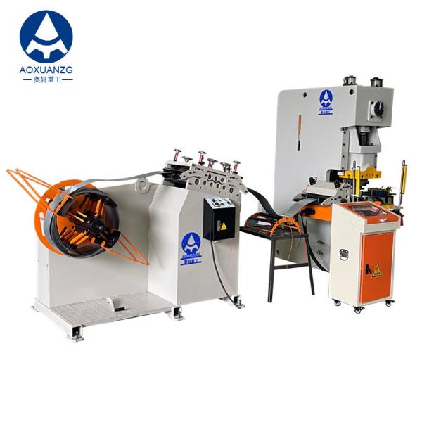 Metal Switch Electrical Box Fully Automatic Pneumatic Punching Production Line