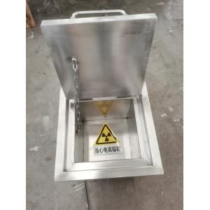 Stainless Steel Inner And Outer Radioactive Source Lead Shielded Box For Isotope