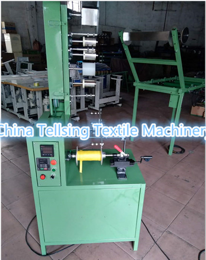 Good quality Tellsing coiling machine in sales for ribbon,webbing,tape,strip