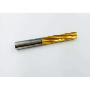 Solid Carbide Spiral Flute Reamer H6 Tolerance With Straight Shank