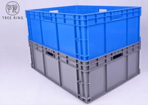 China Palletshard Wearing Euro Stacking Containers , Heavy Duty Stackable Storage Container on sale