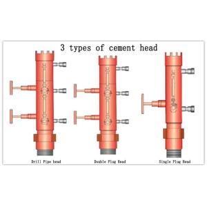 Carbon Steel Oilfield Single Plug Cement Head Casing 5 1/2"