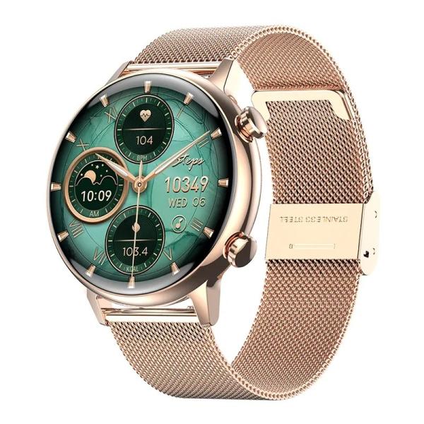 Quality Android Phone Sports Bluetooth Watch Ip68 1.1" Amoled Color Screen Full Touch Call Mujer Women wholesale
