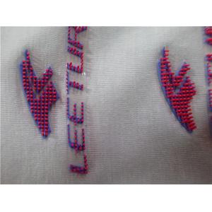 Brush Dots Silicone 3D Logo Heat Transfer Clothing Labels High - Elastic