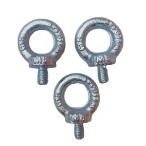 China ZINC Finish High Strength Carbon Steel Eye Nut Ring nut for Heavy Duty DIN 580 Eye Bolt on sale