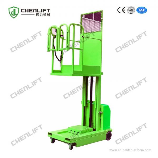 Quality 4m 300kg Fully Electric Hydraulic Order Picker With CE Certified wholesale