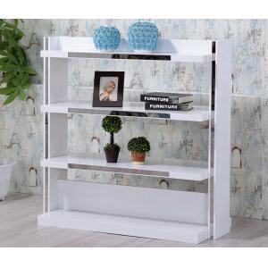 European Style 4 Tier Wooden Shelf / MDF 4 Shelf Storage Unit 1200mm Length