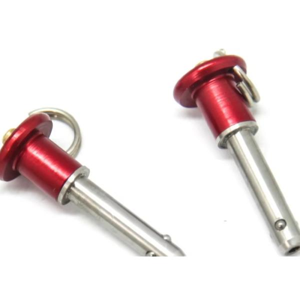 3/8 7/16 1/2 Stainless steel quick release pins SS 304 SS 316 A2 A4-80 Red blue