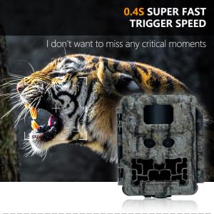 Hunting camera KW591 no-glow dual sensors 1080P waterproof IP67 0.4s trigger