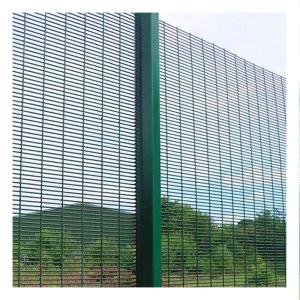 Pvc Coated Galvanized Portable Security 358 Fence Panel Custom 6 Gauge Welded