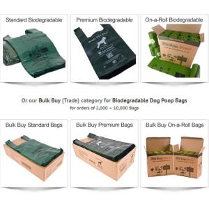 Compostable disposable biodegradable plastic garbage bag, 100% compost
