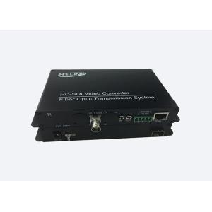 1080p/60hz HD SDI to fiber converter RS485 single mode 20 / 40 / 80km