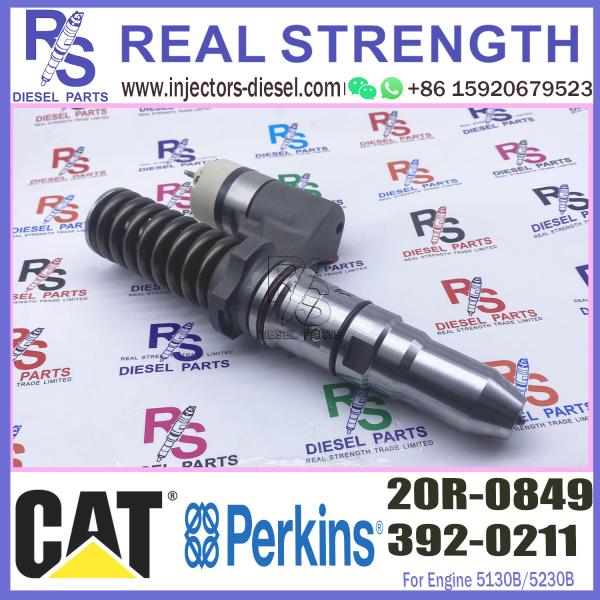 Injector 3920211 20R0849 392-0211 20R-0849 For CAT Caterpillar Excavator 5130B 5230B