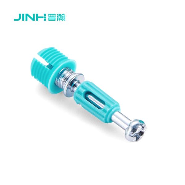 Quality Blue Minifix Spreading Bolts Zinc Plated 32mm OEM For RTA Furniture Connection wholesale