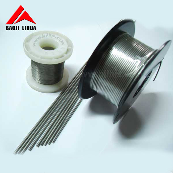 Quality Low Density Pure Titanium Wire ASTM B863 GR1 Gr2 High Strength For Macine Parts wholesale