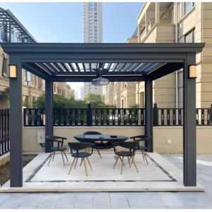 Aluminum for Outdoor Custom Sizes and Custom Shapes in Beige Canopy Color