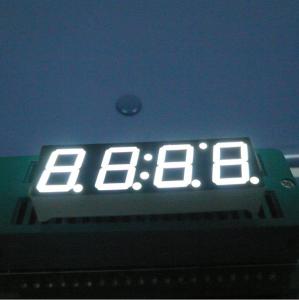 Ultra White Led Clock Display , Common Cathode 7 Segment Display For home appliance