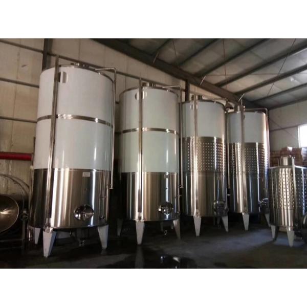 Quality Single Wall 3mm Fruit Wine Fermentation Tank , Wine Fermenting Equipment wholesale