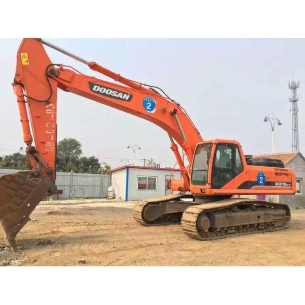 Original 202KW Rated Power Used Doosan DH370LC Excavator Good Condition