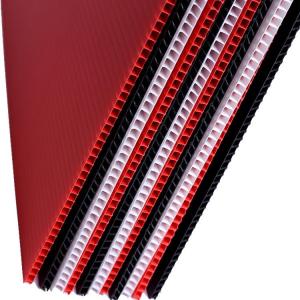 Good Toughness Hollow Core Plastic Sheets 610x920x3mm