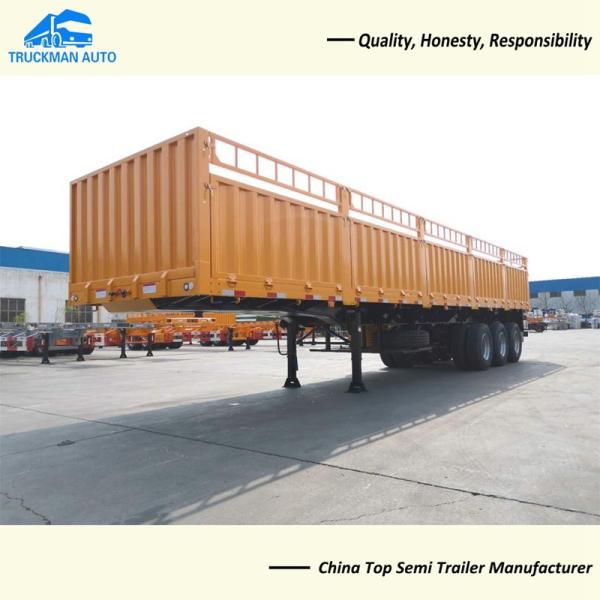 Quality 3 Axle 20FT & 40FT 60 Tons Container Side Wall Semi Trailer wholesale
