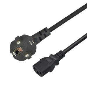 Customizable 2M 3M British Power Cable Laptop Power Extension Cord