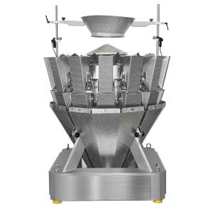 FDA 10 Head Multihead Weighing Machines For Granule Snack Food