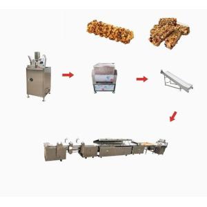 Cereal Bar Making Machine / Bar Shape Cereals Candy Cutting Machine