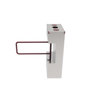 Automatic Barcode Scanner Turnstile gate Swing Barrier SUS304 550mm