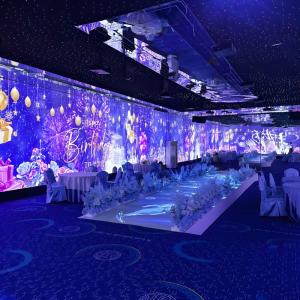 Cheap Customized Outdoor Forest 3d Mapping Interactive Projector Immersive Visual Projection for sale