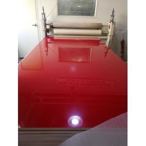 18mm high gloss kitchen cabinet mdf boards/acrylic mdf boards with red