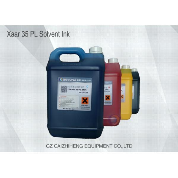 Industrial Myjet Vivid Solvent Printing Ink Low Smell For Xaar 382 / 35 PL Print