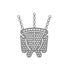 Silver Medical Maxillofacial Implants Surgical Titanium Mesh Craniofacial Mini