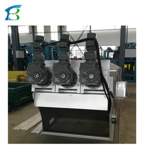 Customized Capacity Good Goods Screw Press Separation Machine For Manure Drying