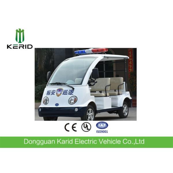 Quality Battery Operated 4 Wheel Utility Cart With 4 Seats / Electric Sightseeing Vehicle wholesale