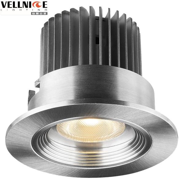 Small Size 7W Recessed LED Spot Downlights Brushed With Stain Steel Material