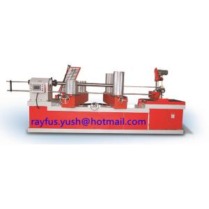 four heads Paper Pipe Making Machine PLC control Inverter adjust Speed
