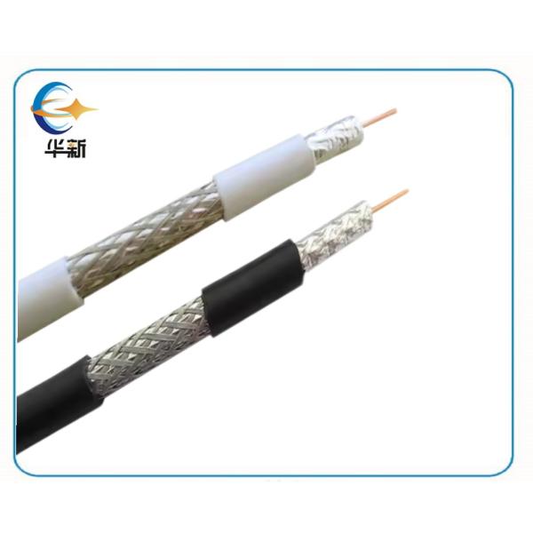 Quality Low Loss Coaxial Cable RG6 LMR400 50 Ohm Flexible PE Jacket Double Shielded For 5G RF Antenna Ham Radio Military Use wholesale