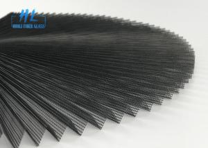 China 2.2M * 25M Pleated Mesh Folding Window Screen For Sliding Window In Grey on sale
