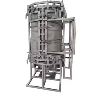 OEM Rotation Moulding Silver Aluminum Rotary Molding Mold Customized