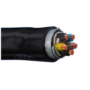 5 Cores CU / XLPE / STA / PVC Power Cable Steel Tape Multi Core Armoured Cable 0