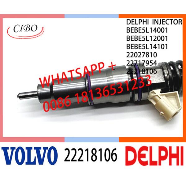 Fuel engine Diesel Injector 22218106 22027810 22717954 BEBE5L14001 BEBE5L12001 BEBE5L14101 E3.5 for VOVLO MD16 US14