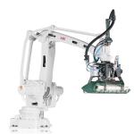 Robotic Arm 4 Axis ABB IRB 460-110/2.4 With CNGBS Robot Gripper For Automated