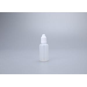 30ml 50ml E Liquid Bottle Tamperproof Cap PE Plastic Bottle