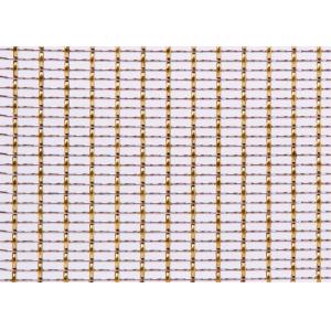 65ft SS316L Red Copper Decorative Wire Mesh Grilles Gold Plated For Radiator