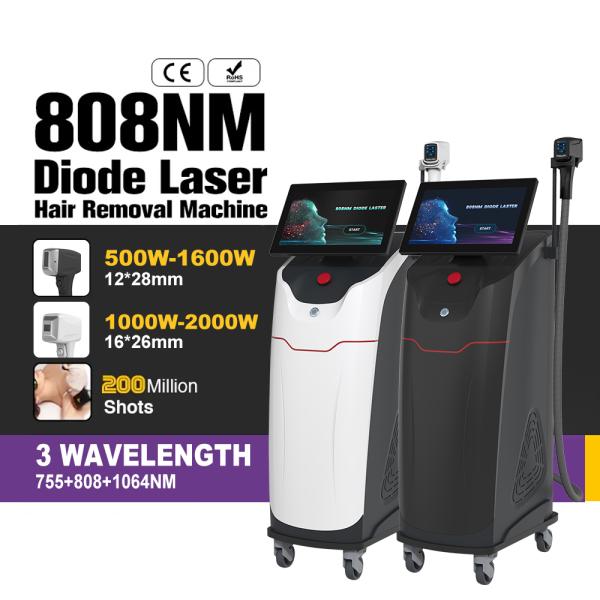 Professional Manufacturer 808nm Diode Laser Hair Removal Machine 500-1000-1200-1600W Hair Remover Device Salon Beauty