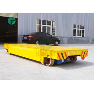 Material Handling Equipment Battery Powered Transfer Platform On Rail
