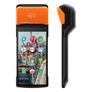 Cheap Sunmi V2 Pro Android Handheld POS Terminal With Touch Screen 1D Scan for sale