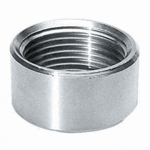 Cheap duplex stainless ASTM A182 F58 threaded half coupling for sale