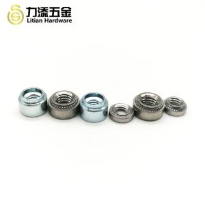 Stainless Steel / Carbon steel round rivnut self-clinching insert nutsert press